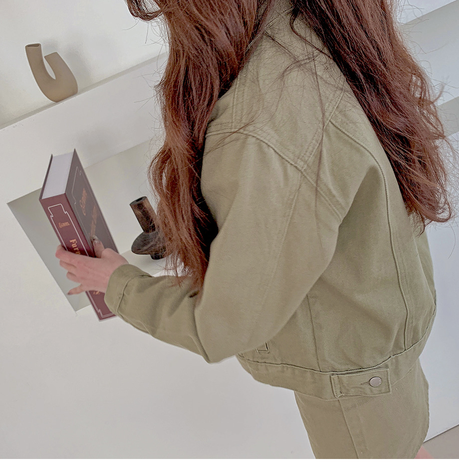 리리앤코 [커플룩/시밀러룩] 코트니아 코튼 여성 자켓