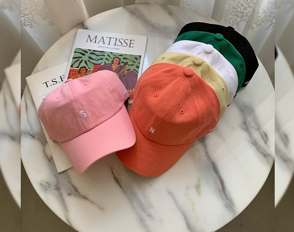 미니알파 알파벳 자수 볼캡 모자 | 리리앤코